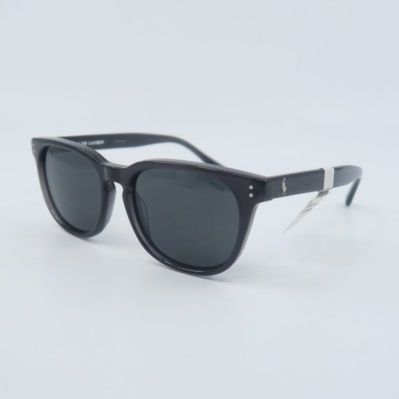 Polo Ralph Lauren PH 4150 5320/87 New Translucent Dark Grey/Grey Sunglasses. - Picture 1 of 8